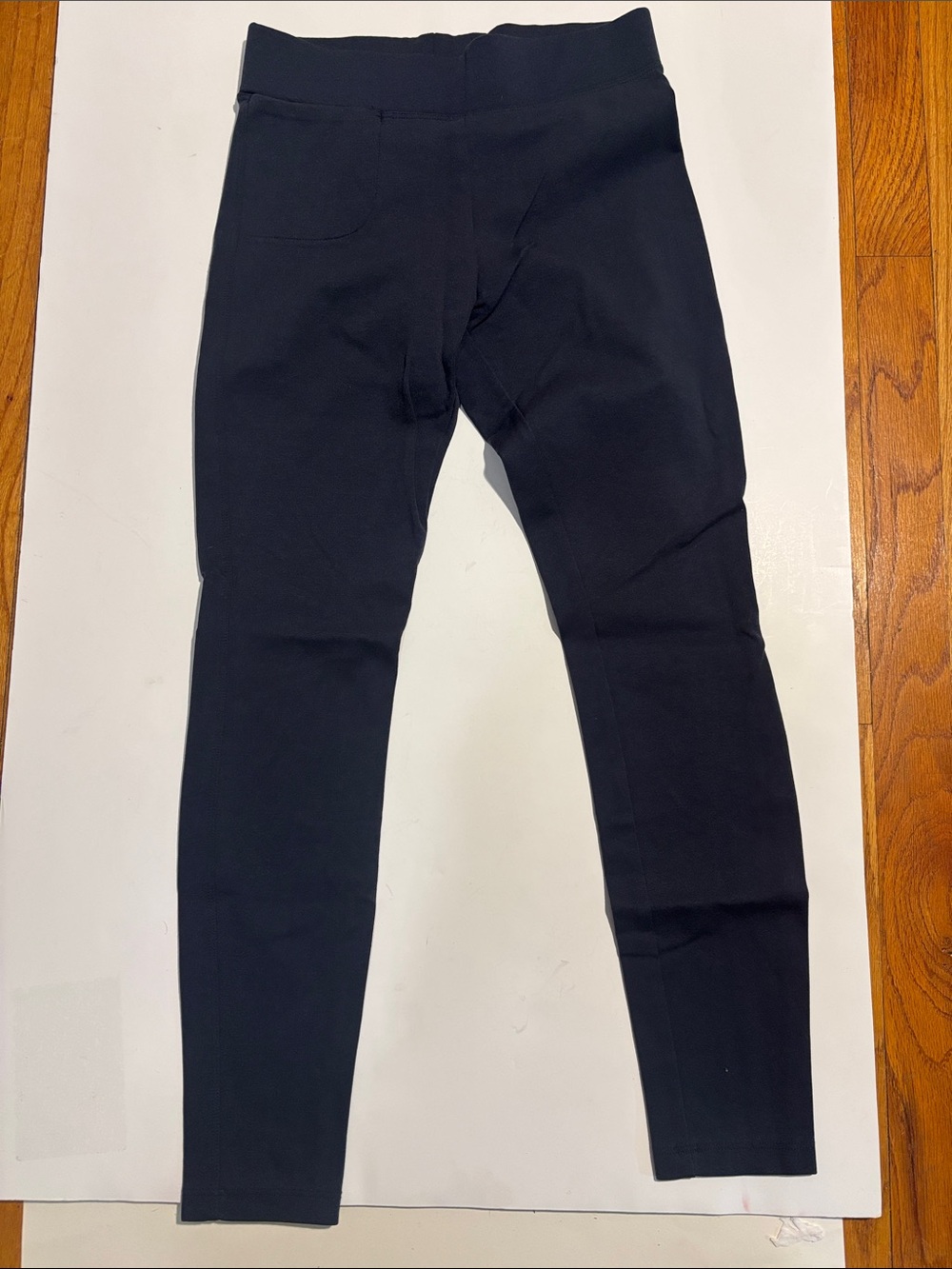 American Giant Modal Navy Black Stretch Leggings for Women